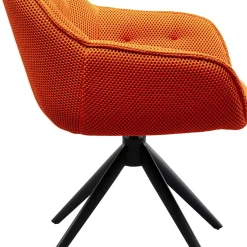 New Eetkamerstoel Carlito Mesh Orange Stoelen|Tuinmeubelen