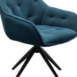 Hot Eetkamerstoel Carlito Mesh Bluegreen Stoelen|Tuinmeubelen