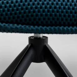 Hot Eetkamerstoel Carlito Mesh Bluegreen Stoelen|Tuinmeubelen