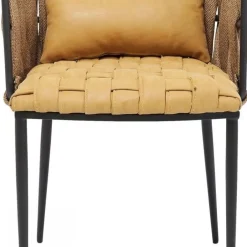 Sale Eetkamerstoel Cheerio Geel Incl. Kussen Kasten|Stoelen