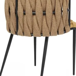 Sale Eetkamerstoel Cheerio Geel Incl. Kussen Kasten|Stoelen