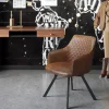 Hot Eetkamerstoel Coco Brown Stoelen|Tuinmeubelen