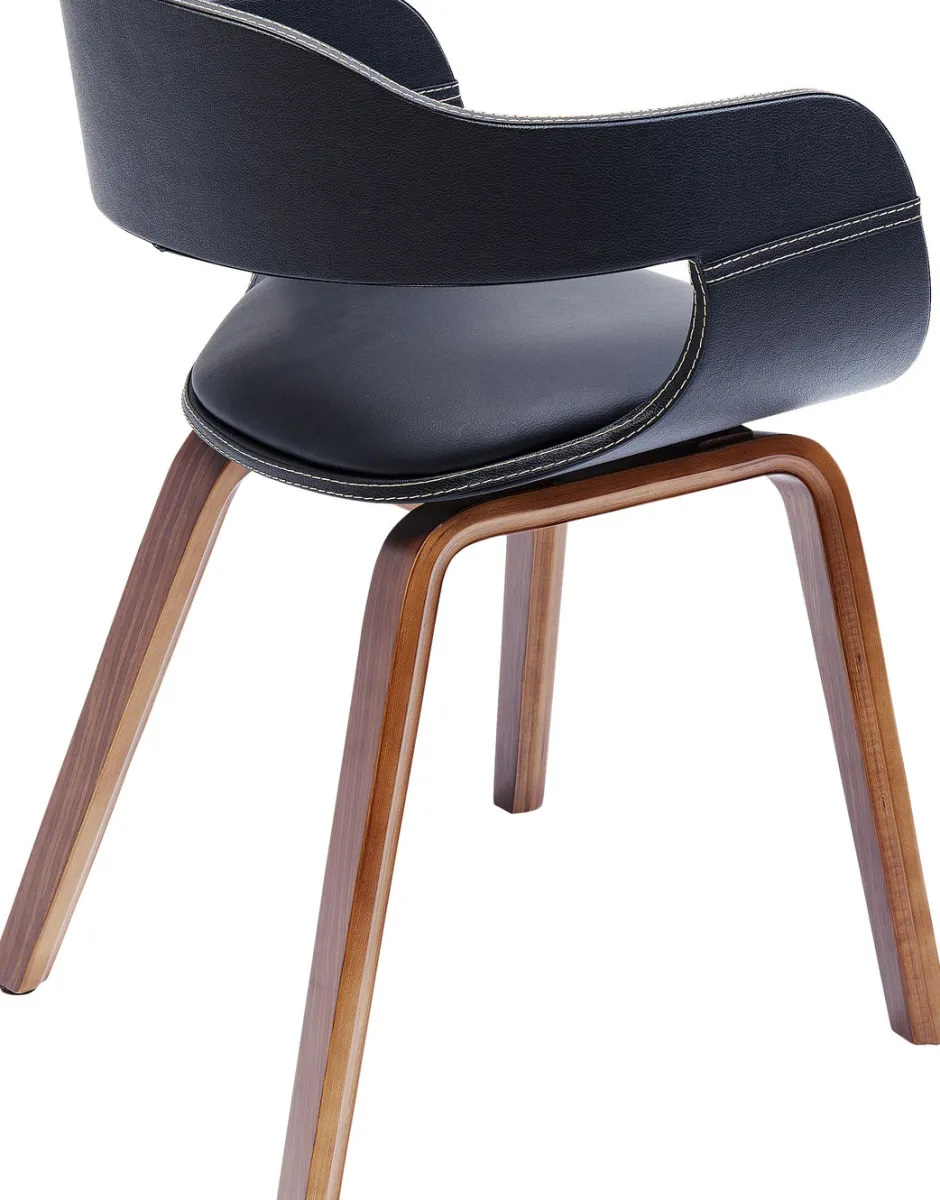 Online Eetkamerstoel Costa Walnoot Kasten|Stoelen