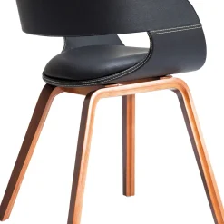 Online Eetkamerstoel Costa Walnoot Kasten|Stoelen