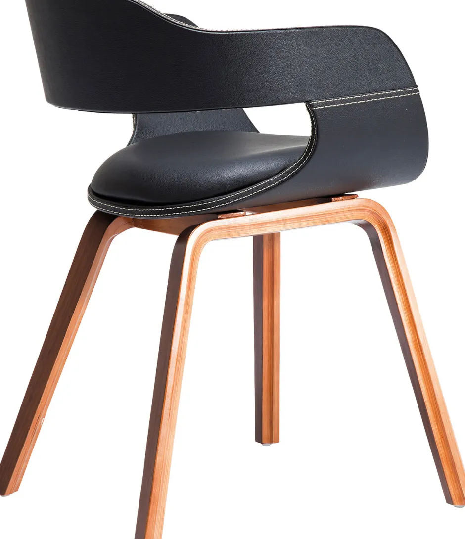 Online Eetkamerstoel Costa Walnoot Kasten|Stoelen