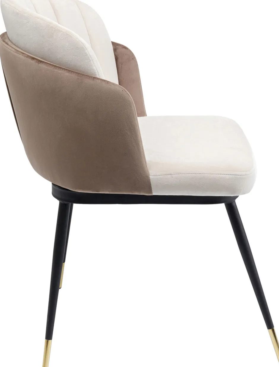 New Eetkamerstoel Hojas Beige Kasten|Stoelen