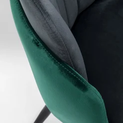 Hot Eetkamerstoel Hojas Grijs Kasten|Stoelen