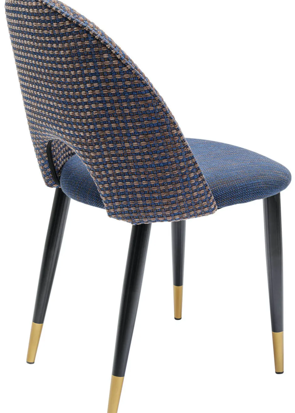 Hot Eetkamerstoel Hudson Blauw Kasten|Stoelen