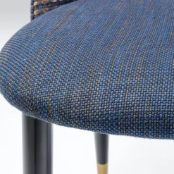 Hot Eetkamerstoel Hudson Blauw Kasten|Stoelen