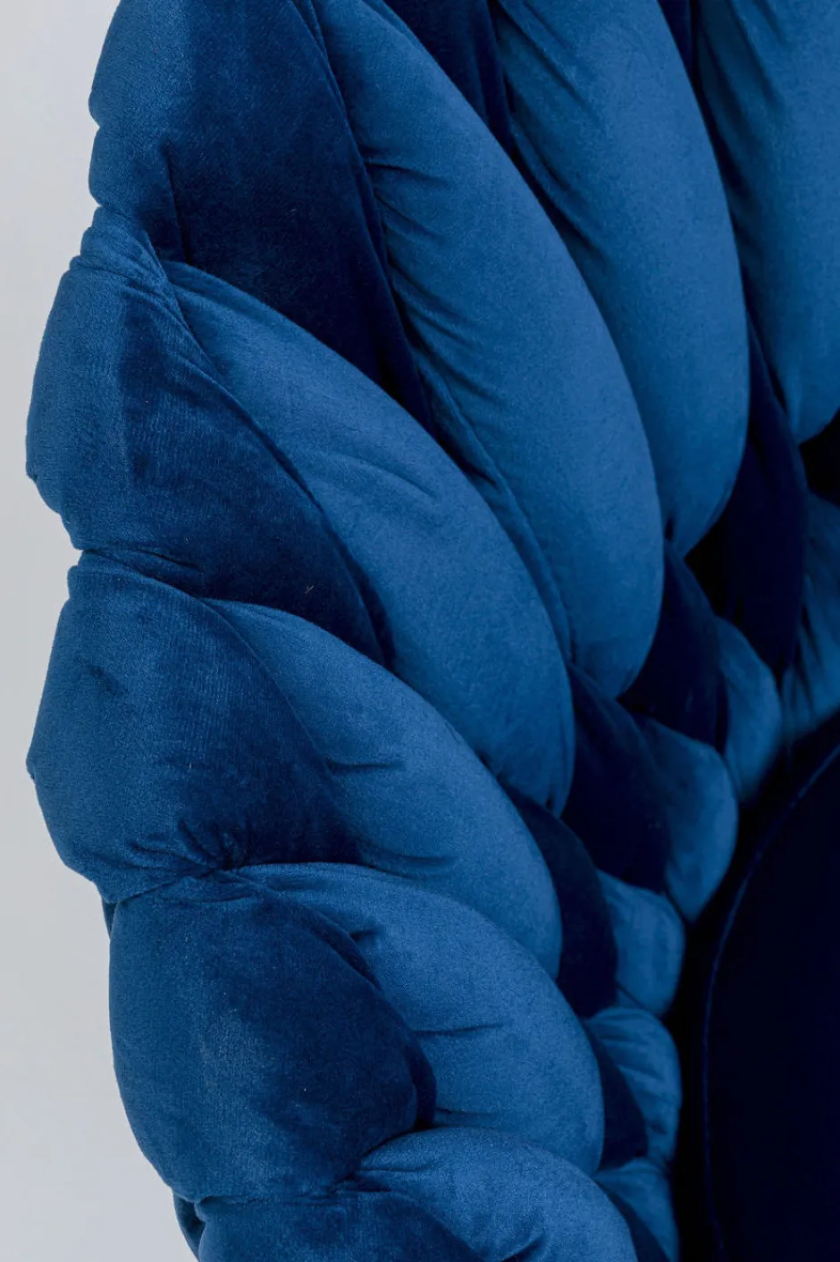 Outlet Eetkamerstoel Knot Blauw Kasten|Stoelen
