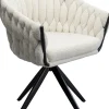 Flash Sale Eetkamerstoel Knot Boucle Stoelen