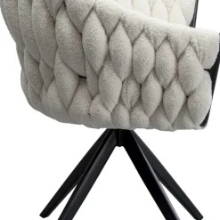 Flash Sale Eetkamerstoel Knot Boucle Stoelen