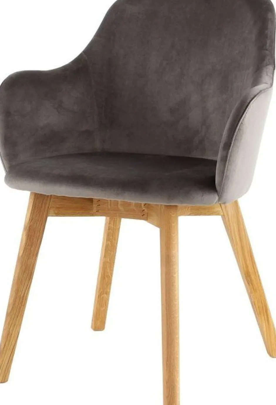 Flash Sale Eetkamerstoel Lady Velvet Grey Kasten|Stoelen