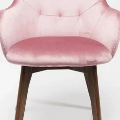 Online Eetkamerstoel Lady Velvet Stitch Rose Kasten|Stoelen