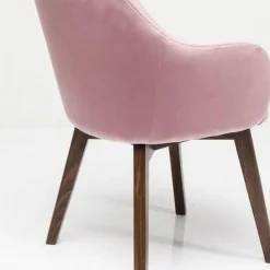 Online Eetkamerstoel Lady Velvet Stitch Rose Kasten|Stoelen