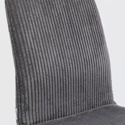 New Eetkamerstoel Lara Cord Grey Stoelen|Tuinmeubelen