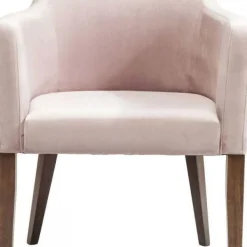 Clearance Eetkamerstoel Mode Fluweel Roze Kasten|Stoelen