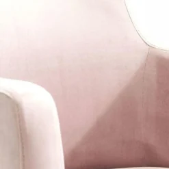 Clearance Eetkamerstoel Mode Fluweel Roze Kasten|Stoelen