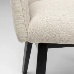 Cheap Eetkamerstoel Modino Cream Kasten|Stoelen