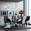 Cheap Eetkamerstoel Prince Fluweel Grijs Kasten|Stoelen