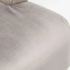 Cheap Eetkamerstoel Prince Fluweel Grijs Kasten|Stoelen