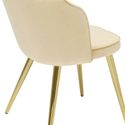 Cheap Eetkamerstoel Princess Beige (set Van 2) Kasten|Stoelen