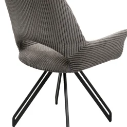 Store Eetkamerstoel Rich Donkergrijs Kasten|Stoelen