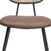 New Eetkamerstoel Rosali Brown Kasten|Stoelen