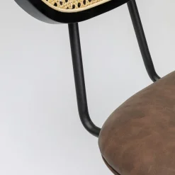 New Eetkamerstoel Rosali Brown Kasten|Stoelen