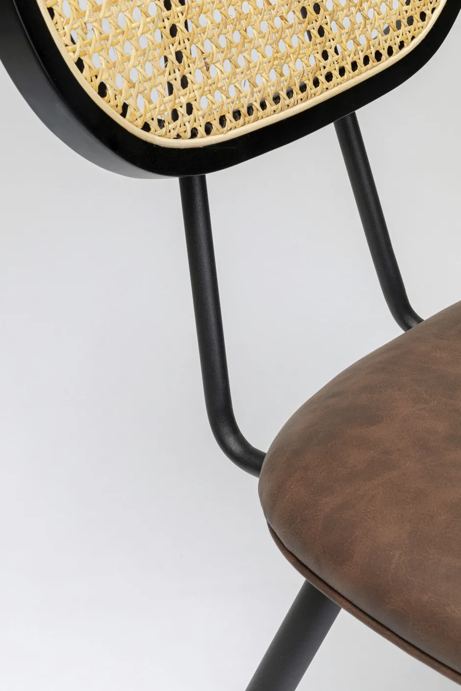 New Eetkamerstoel Rosali Brown Kasten|Stoelen