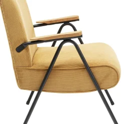 Fashion Eetkamerstoel Ryan Geel Kasten|Fauteuils