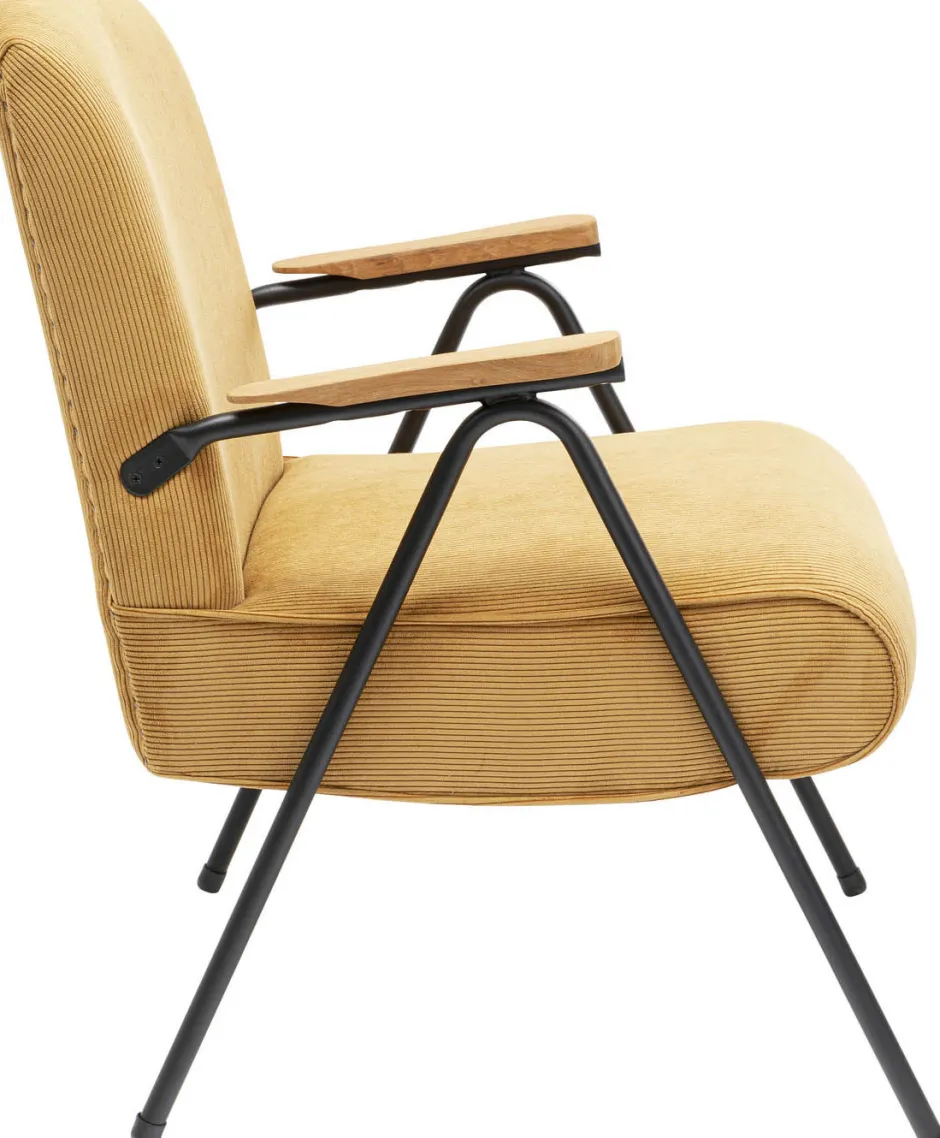 Fashion Eetkamerstoel Ryan Geel Kasten|Fauteuils