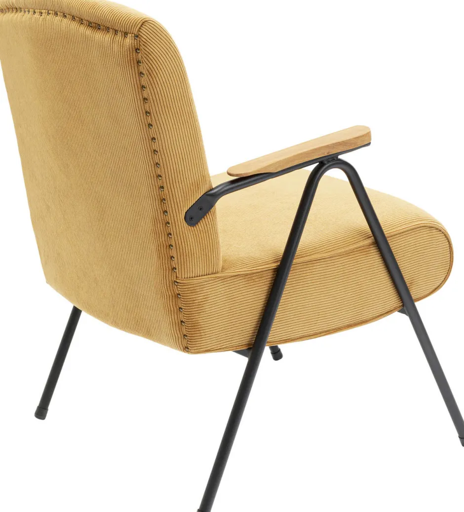 Fashion Eetkamerstoel Ryan Geel Kasten|Fauteuils