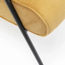 Fashion Eetkamerstoel Ryan Geel Kasten|Fauteuils