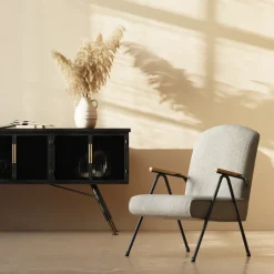 Shop Eetkamerstoel Ryan Grijs Kasten|Fauteuils