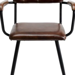 Cheap Eetkamerstoel Salsa Leather Brown Kasten|Stoelen