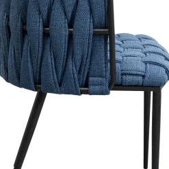 Sale Eetkamerstoel Saluti Blue Kasten|Stoelen