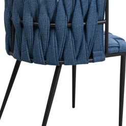 Sale Eetkamerstoel Saluti Blue Kasten|Stoelen