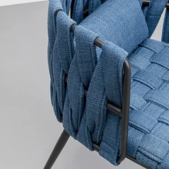 Sale Eetkamerstoel Saluti Blue Kasten|Stoelen