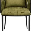 Sale Eetkamerstoel Saluti Dark Green Kasten|Stoelen