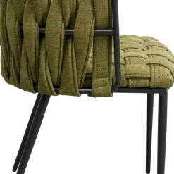 Sale Eetkamerstoel Saluti Dark Green Kasten|Stoelen