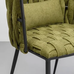 Sale Eetkamerstoel Saluti Dark Green Kasten|Stoelen