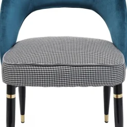Cheap Eetkamerstoel Samantha Petrol Kasten|Stoelen