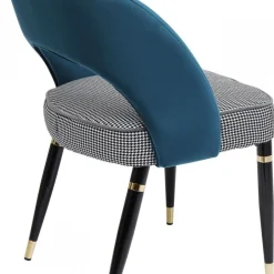 Cheap Eetkamerstoel Samantha Petrol Kasten|Stoelen