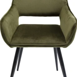 Best Eetkamerstoel San Fransisco Donkergroen Kasten|Stoelen