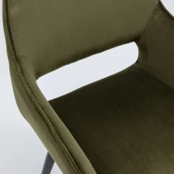 Best Eetkamerstoel San Fransisco Donkergroen Kasten|Stoelen