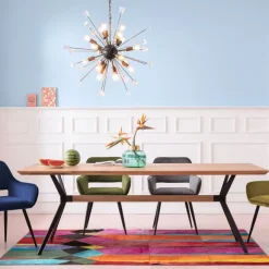 Outlet Eetkamerstoel San Fransisco Blauw Stoelen|Tuinmeubelen