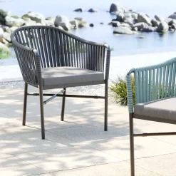 Cheap Eetkamerstoel Santanyi Dark Grey Kasten|Tuinmeubelen