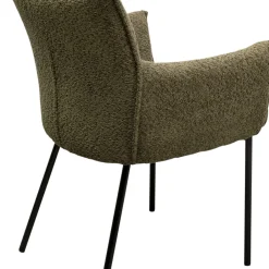 Outlet Eetkamerstoel Selma Olive Kasten|Stoelen