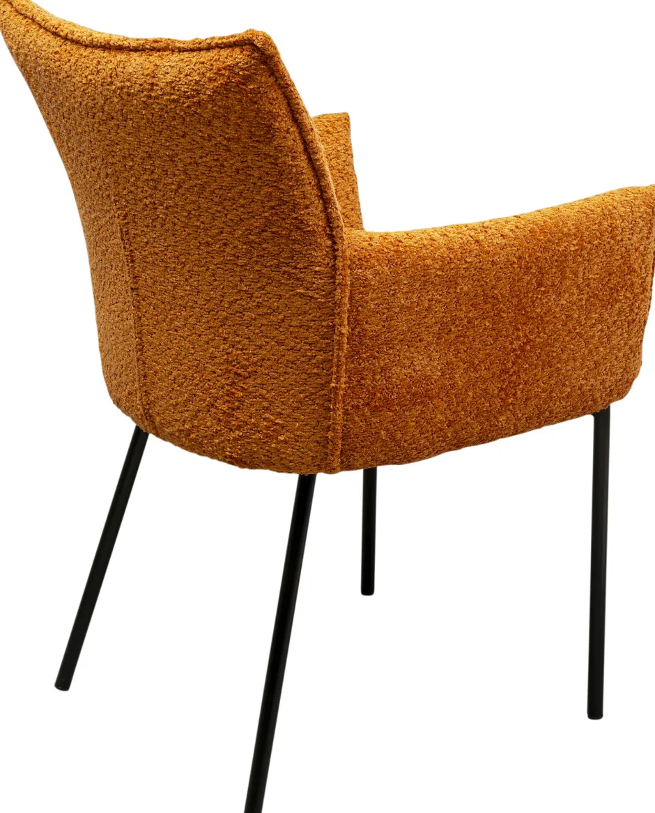 Sale Eetkamerstoel Selma Oranje Kasten|Stoelen